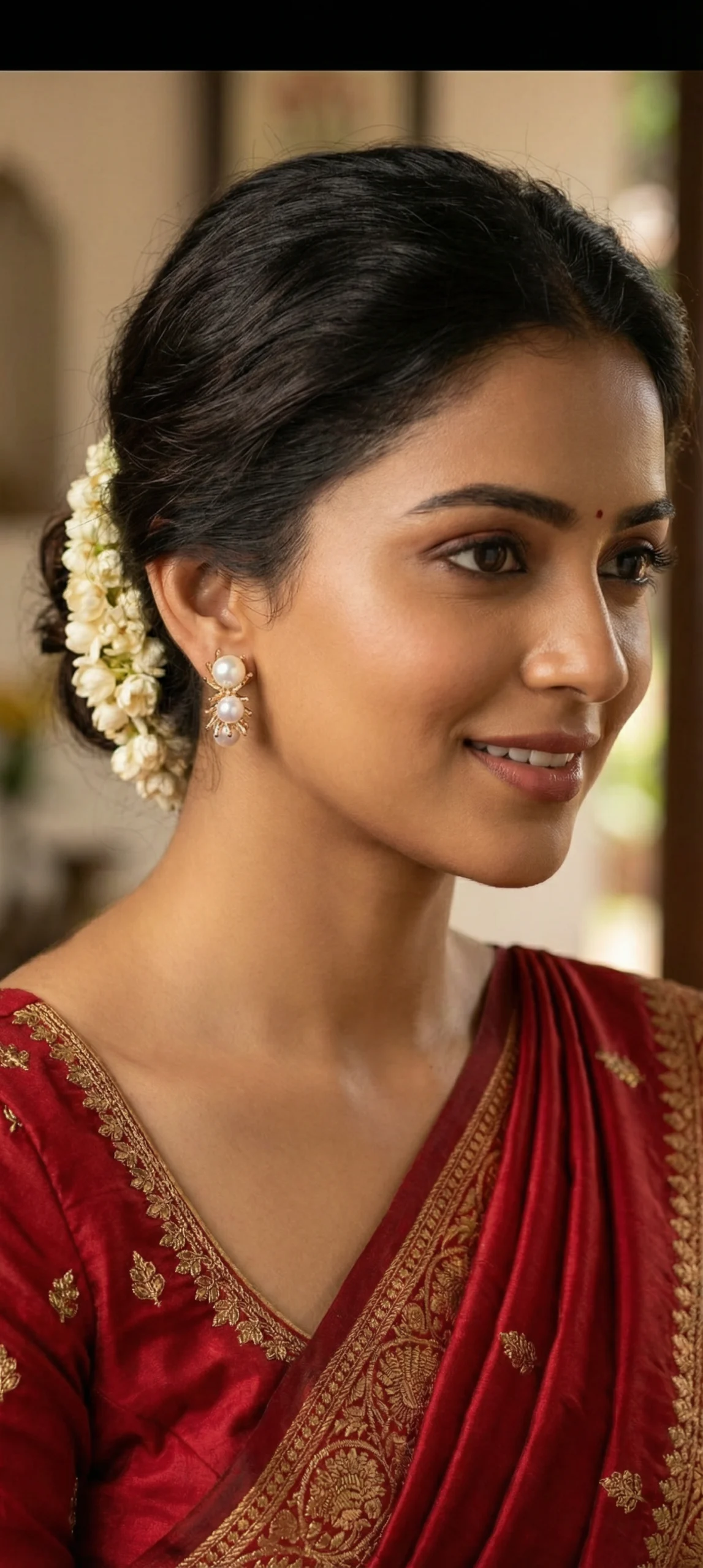 pearl floral stud earrings pearl floral stud earrings